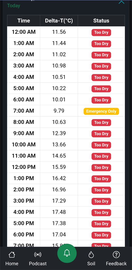 Hourly Forecast